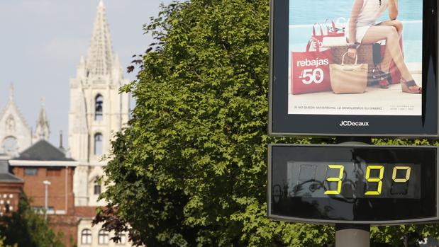 Todas las provincias de Castilla y León continúan con el nivel amarillo de riesgo por altas temperaturas