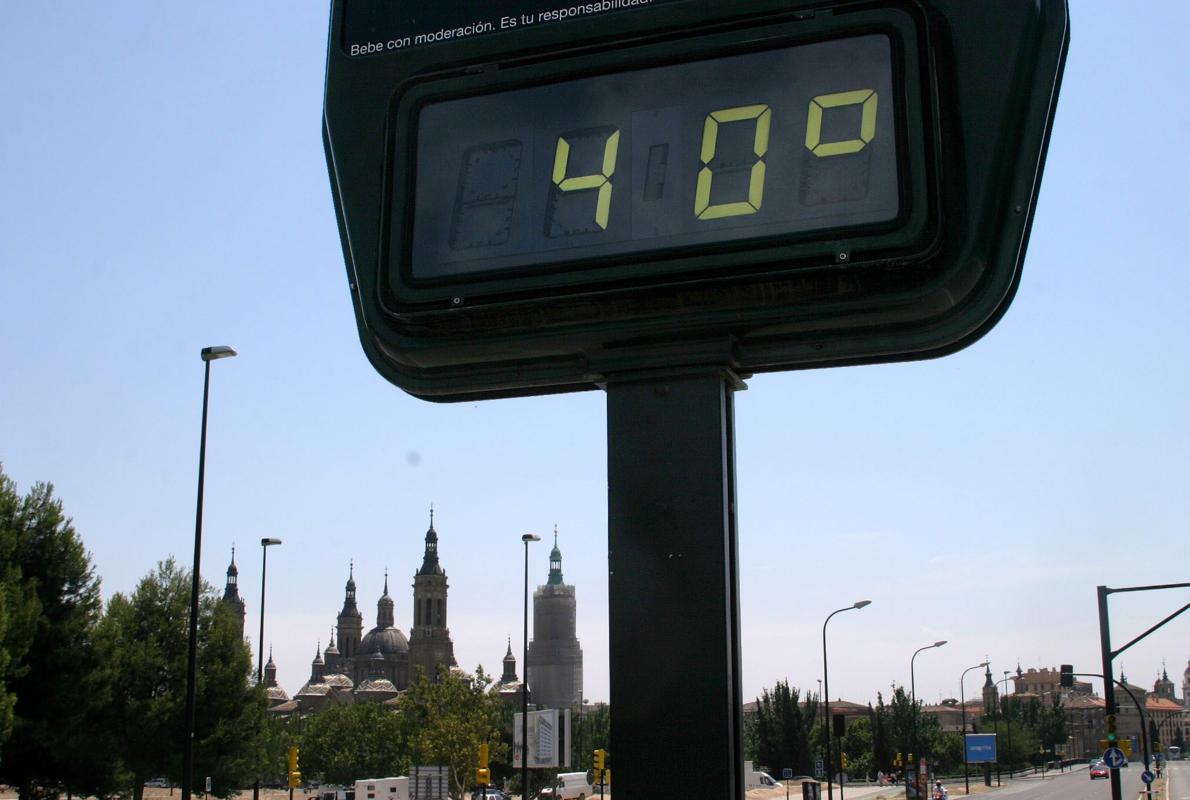 Zaragoza (en la imagen) y Calatayud registran las temperaturas más altas en la provincia esta semana