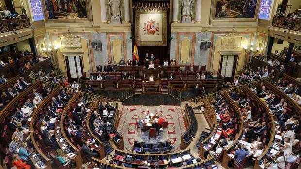 El Congreso en la sesión de apertura XII Legislatura de la democracia