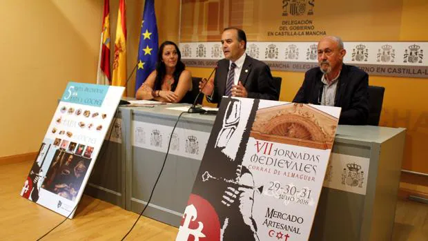 El delegado del Gobierno en Castilla-La Mancha, José Julián Gregorio, interviniendo en la presentación
