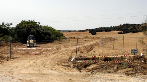 Obras en el arroyo del Aserradero