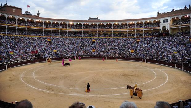 Corrida de toros en la plaza de Las Ventas