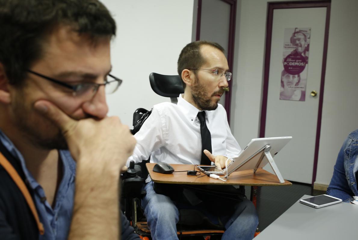 Pablo Echenique, número 3 de Podemos y líder regional del partido en Aragón