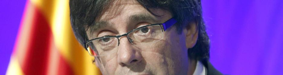 El presidente del Generalitat, Carles Puigdemont