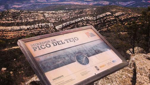 Imagen desde el mirador de Pico del Tejo