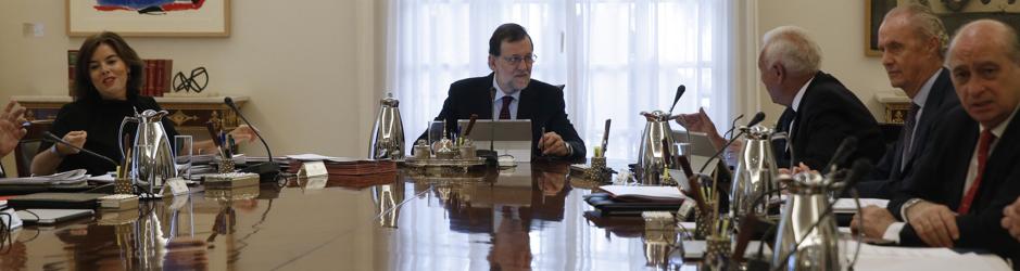 Rajoy presidió este viernes el Consejo de Ministros