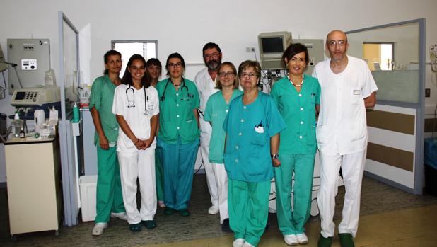 El equipo de trasplantes del Hospital Virgen de la Luz de Cuenca