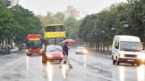 Lluvia en Valencia