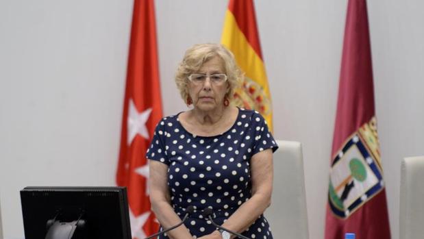 La alcaldesa de Madrid, Manuela Carmena