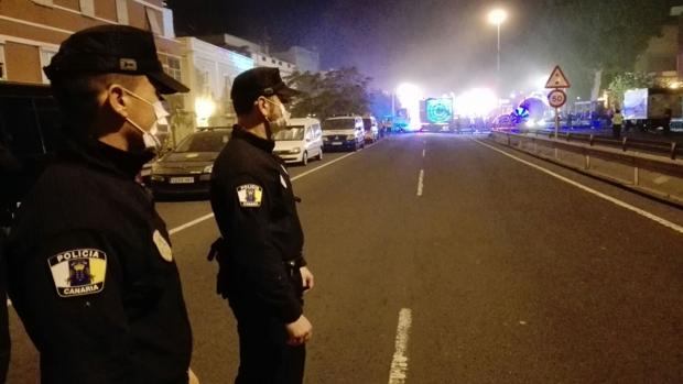 Fuerzas policiales de Gran Canaria