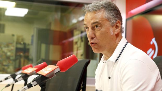 Íñigo Urkullu en su entrevista a Radio Euskadi