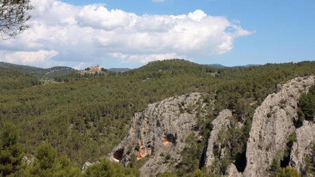 Paraje montañoso del interior de la provincia de Alicante.