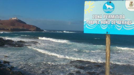 Playa de Los Cuervitos, sureste de Gran Canaria