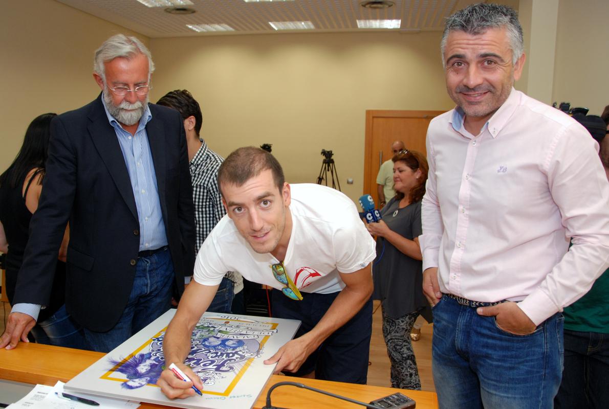 Jaime Ramos, Fernando Alarza y José Luis Muelas