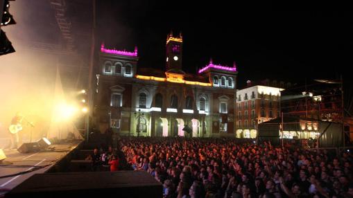 Concierto de Celtas Cortos en las pasadas fiestas de la Virgen de San Lorenzo