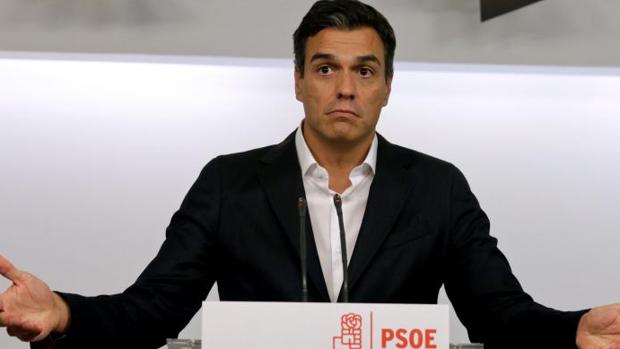 Pedro Sánchez, secretario general del PSOE