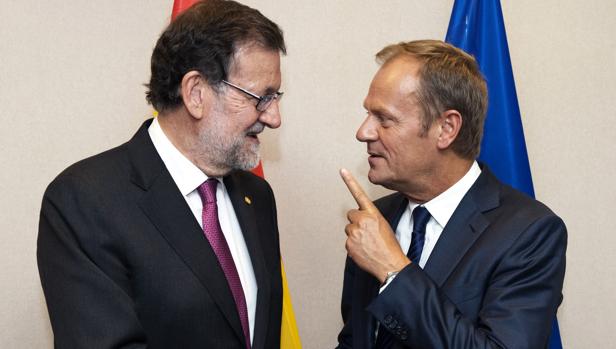 Mariano Rajoy y Donald Tusk