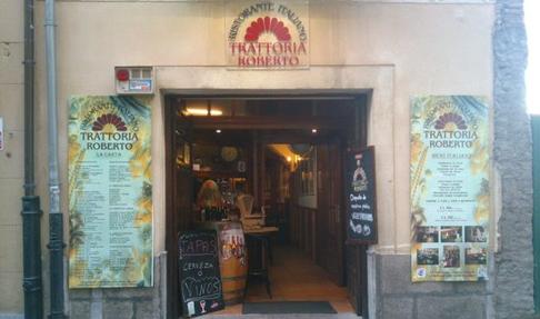 Fachada de la Trattoria Roberto