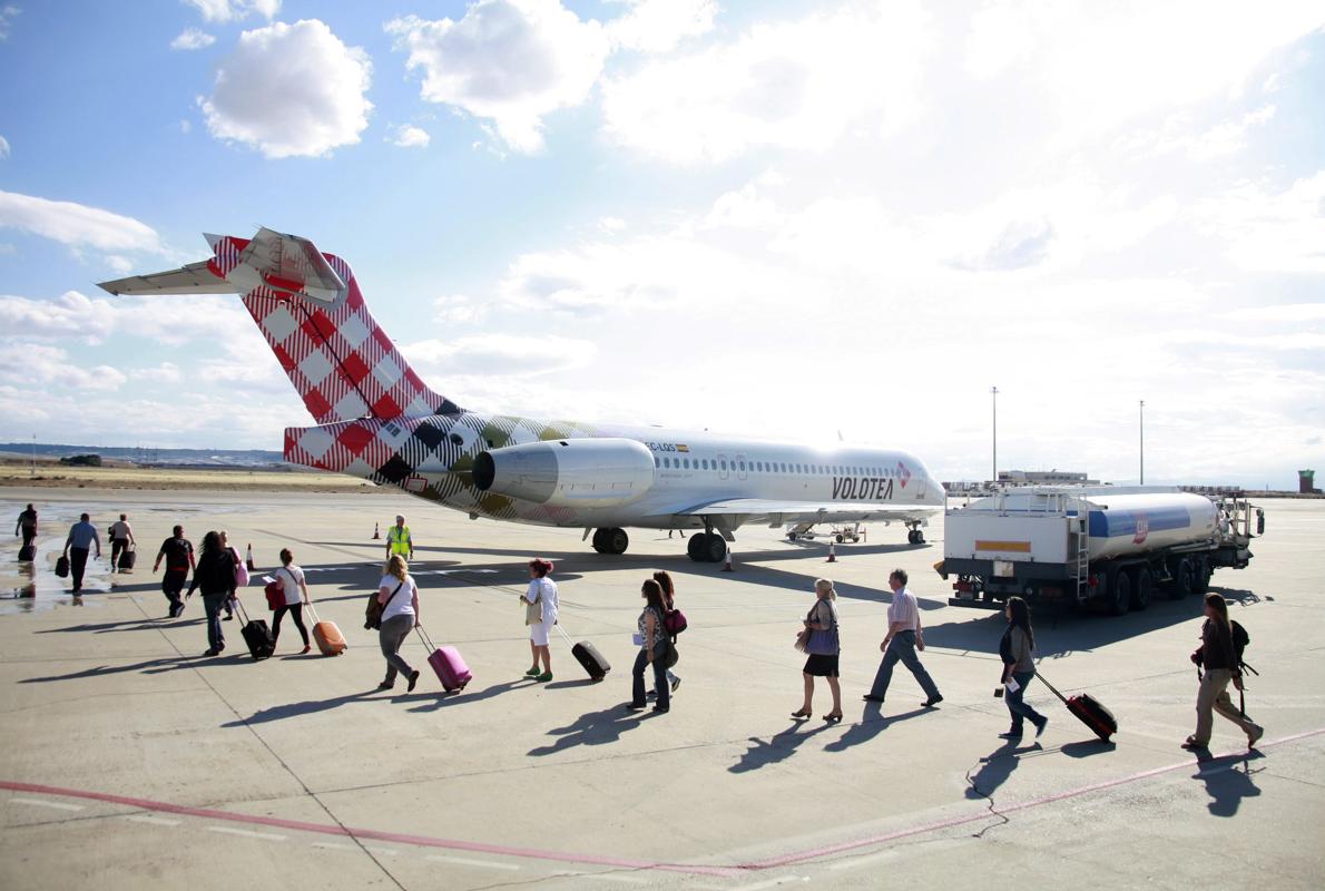 En los ocho primeros meses del año han usado el aeropuerto de Zaragoza 291.000 pasajeros