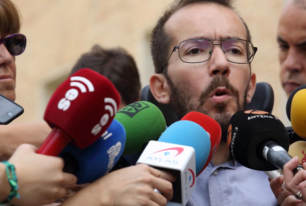 Pablo Echenique, secretario de Organización de Podemos