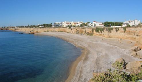 Imagen de la playa Les Deveses en Castellón