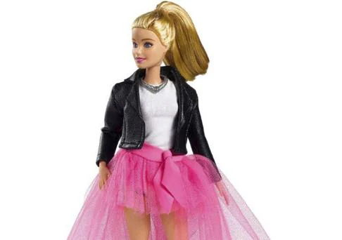 Uno de los modelos Barbie de la muestra