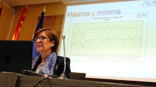 Paloma Castro, delegada de la Aemet en Castilla-La Mancha