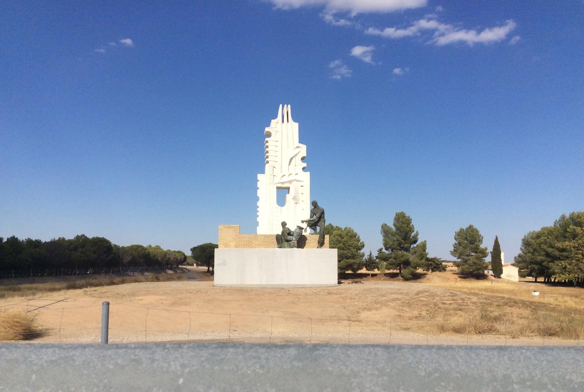 El monumento fue reinstalado el 6 de septiembre