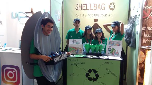 Los inventores de la "Shellbag" son alumnos de 2º de Bachillerato