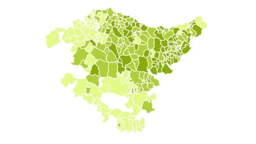 11 mapas que resumen los resultados en Galicia y País Vasco