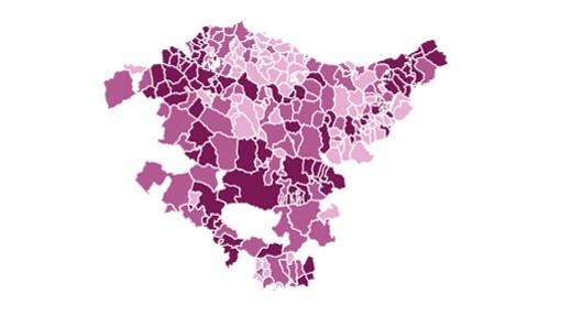 11 mapas que resumen los resultados en Galicia y País Vasco