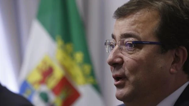 Guillermo Fernández Vara, presidente de Extremadura y barón crítico con Pedro Sánchez