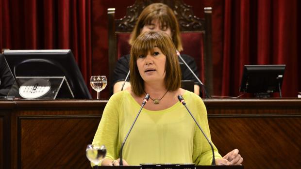 Francina Armengol, presidenta de Baleares, comparte gobierno con MÉS y Podemos