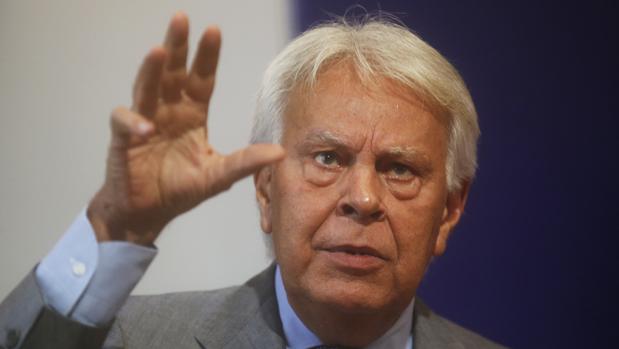 El expresidente del Gobierno, Felipe González