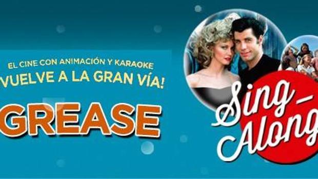 Cartel de Sing-Along en los cines Capitol