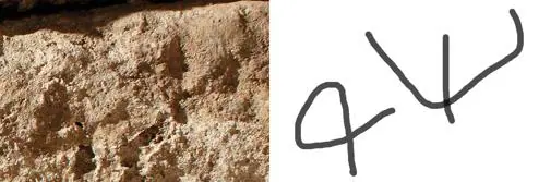 Inscripción alfa y omega, símbolo de Cristo