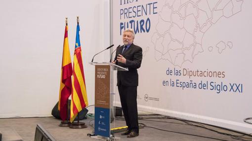 Antonio Beteta, durante el foro en Alicante