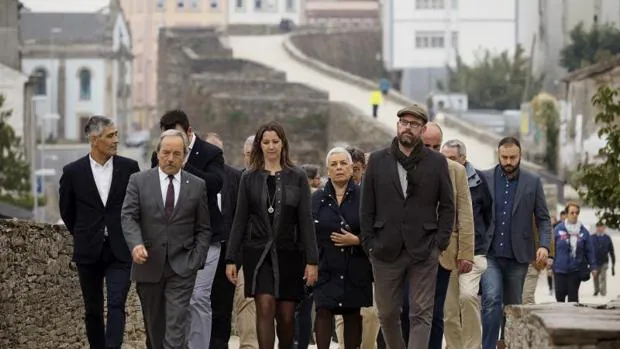 Los regidores de Lugo, Oviedo y Santiago, entre otros, celebraron ayer el Día del Camino Primitivo