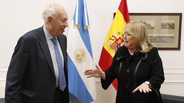 Margallo y la canciller argentina juntos por la inauguración de la nueva sede