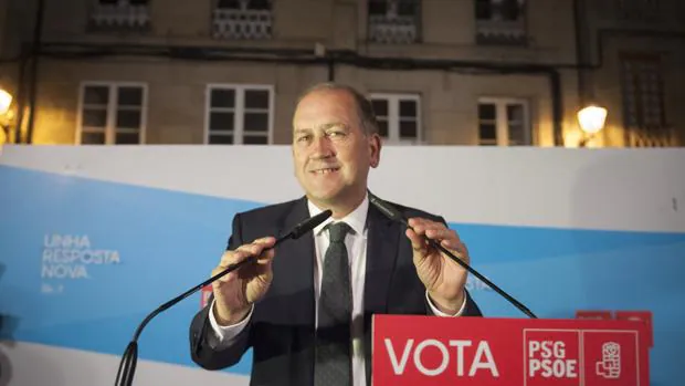 El portavoz parlamentario del PSdeG-PSOE, Xoaquín Fernández Leiceaga