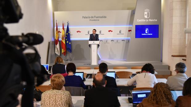 Martínez Arroyo, en rueda de prensa