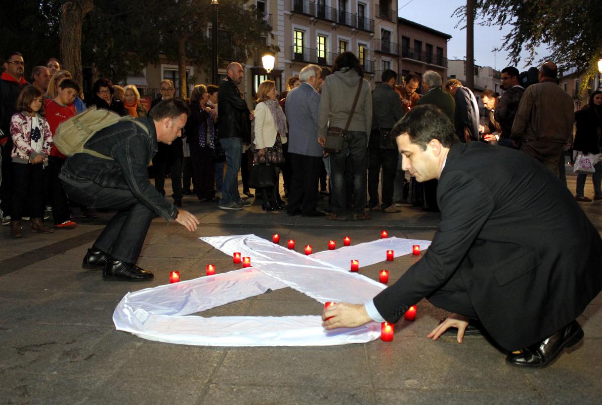 Manifestación contra lla violencia de género