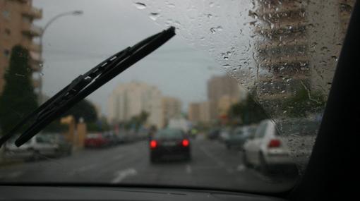 Imagen desde el interior de un coche