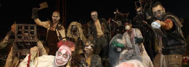 Desfile de terror en el Parque de Atracciones de Madrid