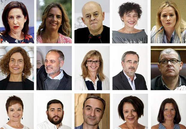 Estos son los quince diputados del PSOE que han votado «no» a Rajoy