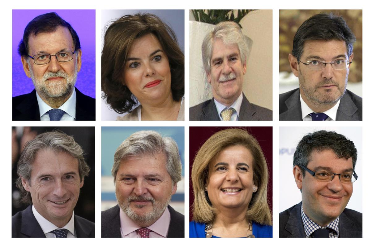 Guía rápida para conocer las biografías del nuevo gabinete de ministros de Rajoy