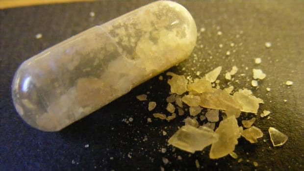 Dosis de «cristal», droga sintética