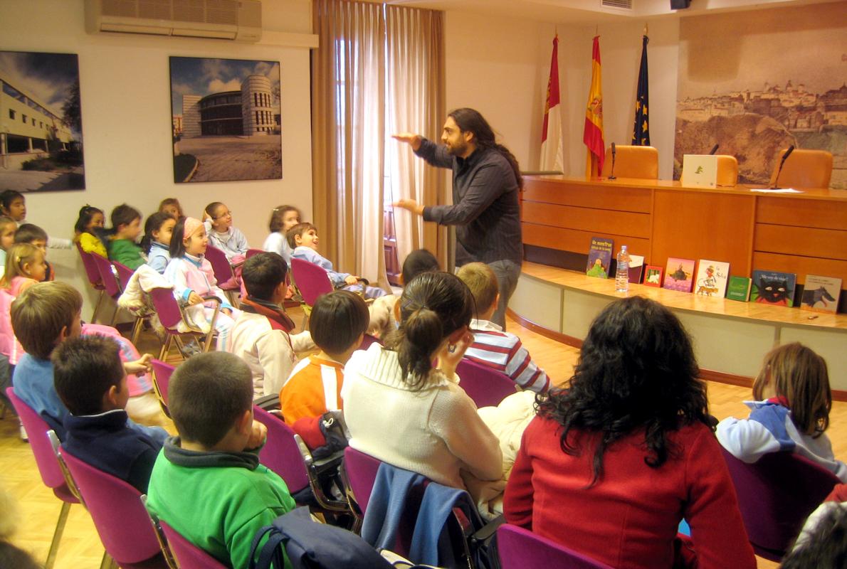 Animación a la lectura en la Biblioteca de Castilla-La Mancha