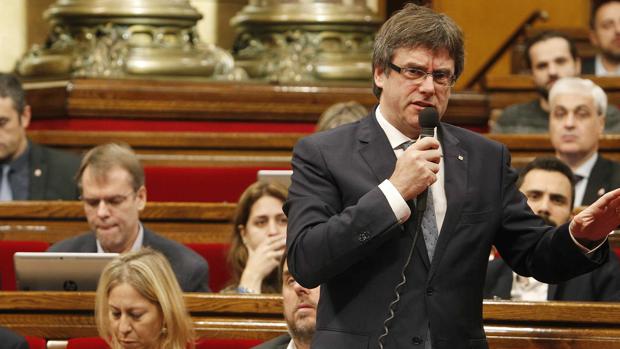 Carles Puigdemont, presidente de la Generalitat