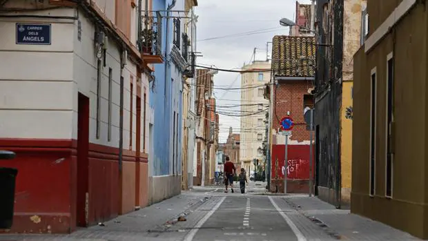 Imagen actual del barrio de El Cabanyal de Valencia